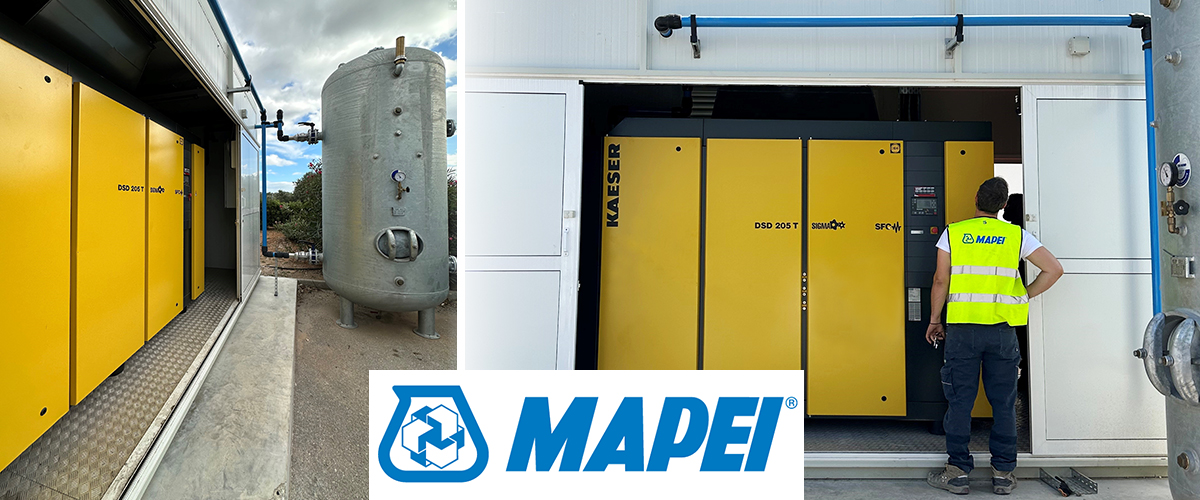 Οι νέες γραμμές παραγωγής και συσκευασίας της Mapei Hellas τροφοδοτούνται από την Βαμβακάς Α.Ε.